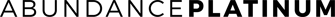 Abundance Platinum Logo BLACK