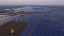 india world's largest solar power plant