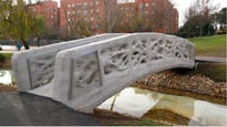 3d printed pedestrian bridge madrid