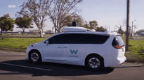 waymo self driving minivan
