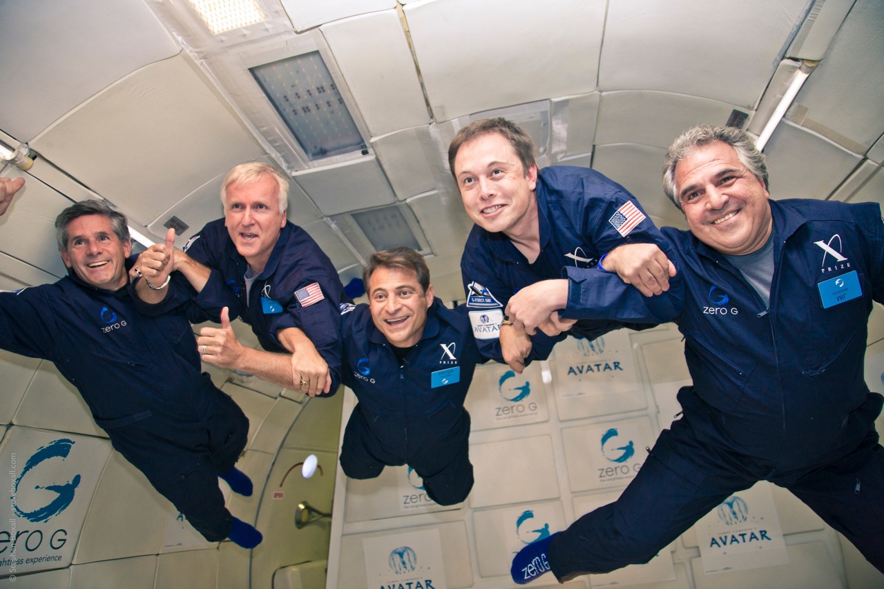 Cameron-Musk_ZeroG-Flight