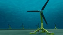 large scale tidal power farm