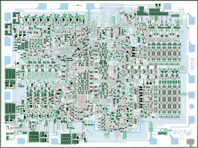 The Intel 4004 Integrated Circuit