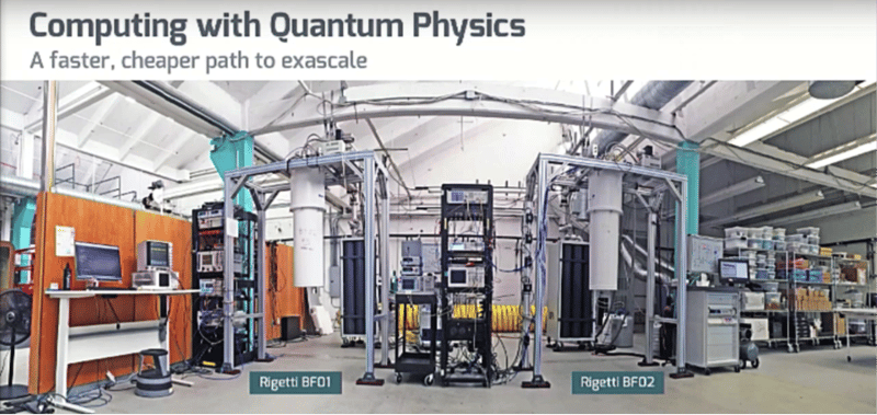 Developmental quantum computing systems, Rigetti Computing