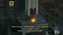 india rocket record satellite