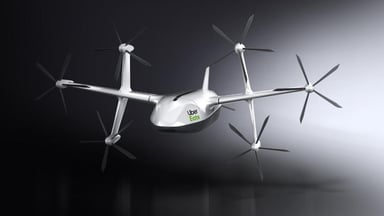 Uber Eats drone