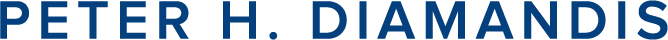 Peter H. Diamandis Logo Blue
