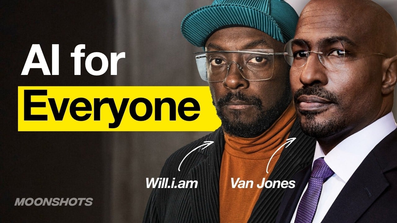 EP #154 An AI Conversation for Everyday People w/ William & Van Jones