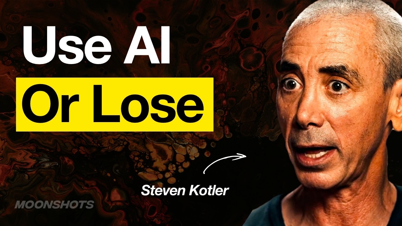 EP #151 Achieve Peak Creativity: Merging Flow States with AI Technology w/ Steven Kotler