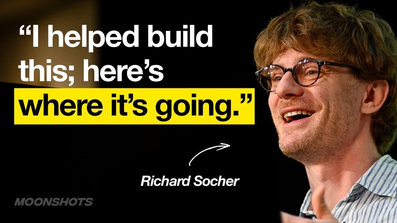 EP #152 The Man Who Invented Prompt Engineering on AI, AGI & The Future of Humanoids w/ Richard Socher & Salim Ismail