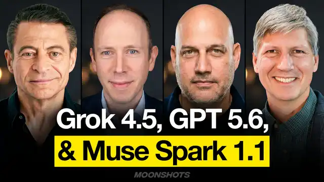 EP #270 The AI Duopoly Is Over: Grok 4.5, GPT-5 .6, and Muse Spark in One Week