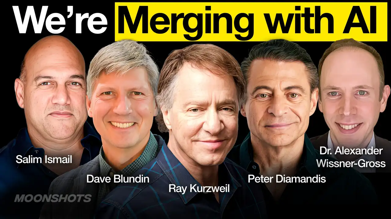 EP #223 The Singularity Countdown: AGI by 2029, Humans Merge with AI, and Intelligence Multiplies 1000x | Ray Kurzweil