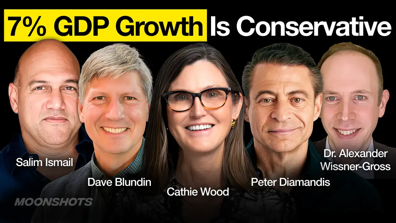 EP #226 | Cathie Wood's 2026 Vision: 7% GDP Growth, Rising AI Demand, US vs. China, Robotaxis, and Bitcoin w/ Salim Ismail, AWG & Dave Blundin