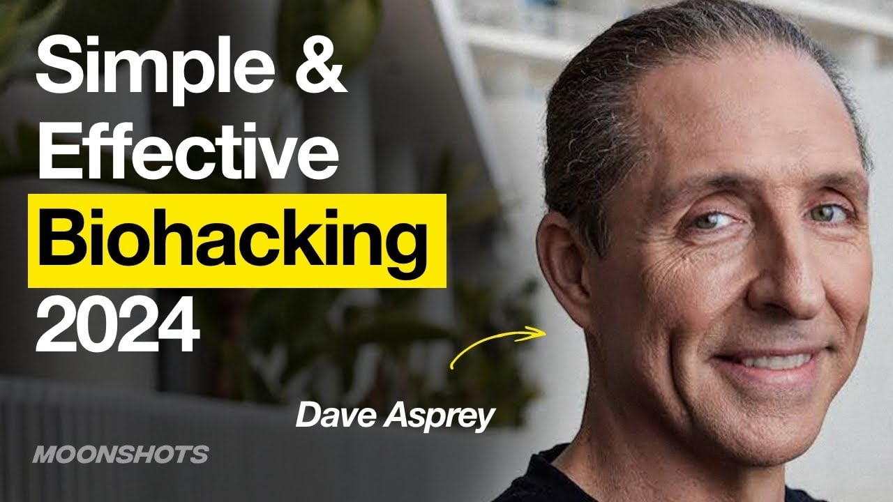 EP #109&nbsp;The 5 Biohacks Anyone Can Implement To Live Longer w/ Dave Asprey