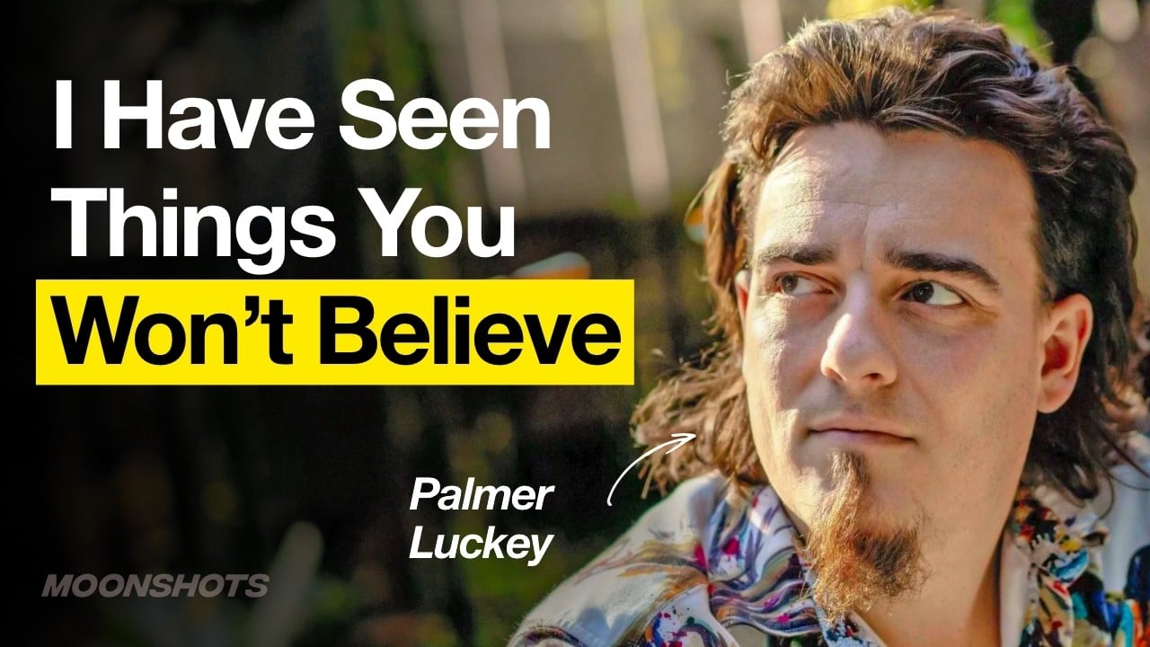 EP #169 Aliens, AI Weapons, China & Global Conflict: Palmer Luckey Sounds the Alarm