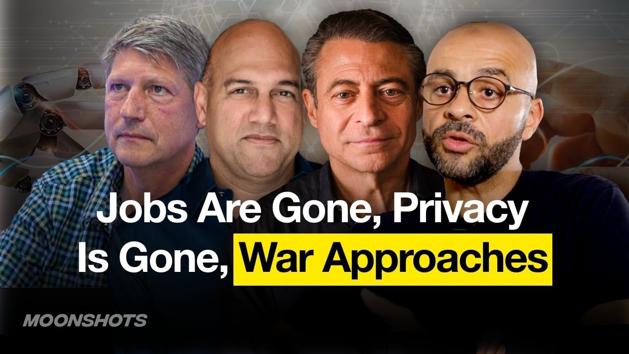 EP #176 AI Experts Debate: AI Job Loss, The End of Privacy & Beginning of AI Warfare w/ Mo Gawdat, Salim Ismail & Dave Blundin