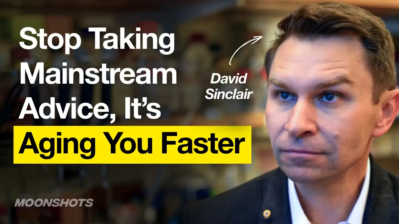 EP #178 David Sinclair (Harvard Professor) Reveals Age-Reversing Science to Look & Feel Younger