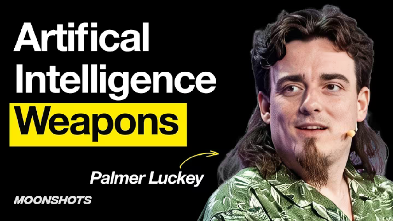 EP #37 How The Founder of Oculus is Building High-Tech Weapons to Protect America w/ Palmer Luckey