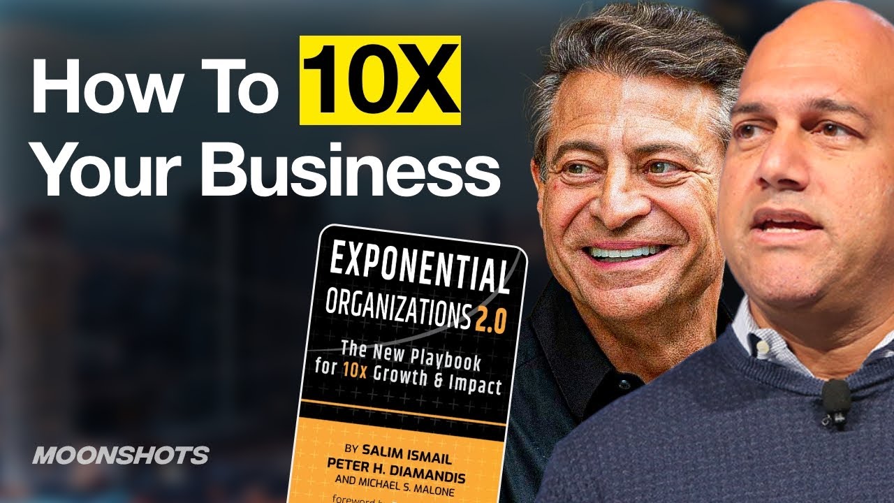 EP #44 10x Your Business: Why Transitioning From Linear to Exponential is Crucial w/ Salim Ismail