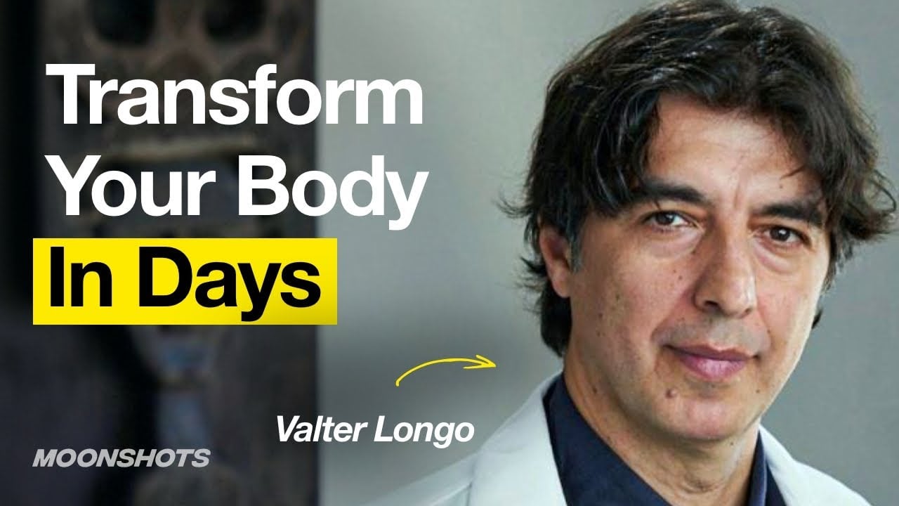 EP #78&nbsp;The Groundbreaking Science of Water Fasting w/ Valter Longo