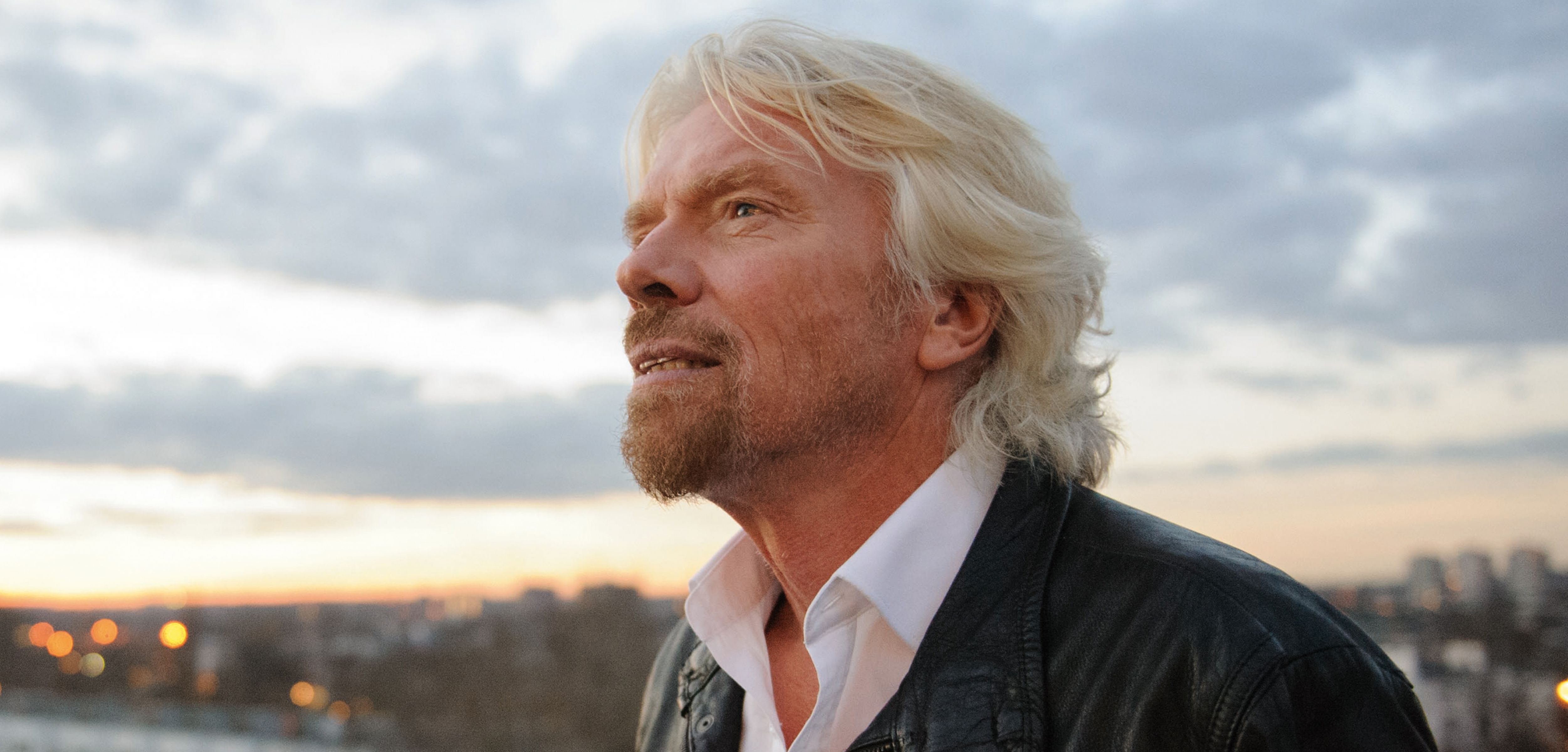 portrait of Sir Richard Branson