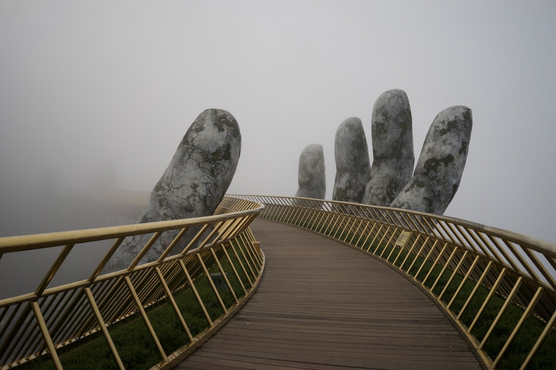 Golden Bridge in Vietnam