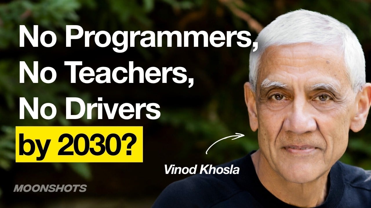 EP #159 AI Venture Capitalist: These Tech Predictions Will Change Everything by 2030 w/ Vinod Khosla