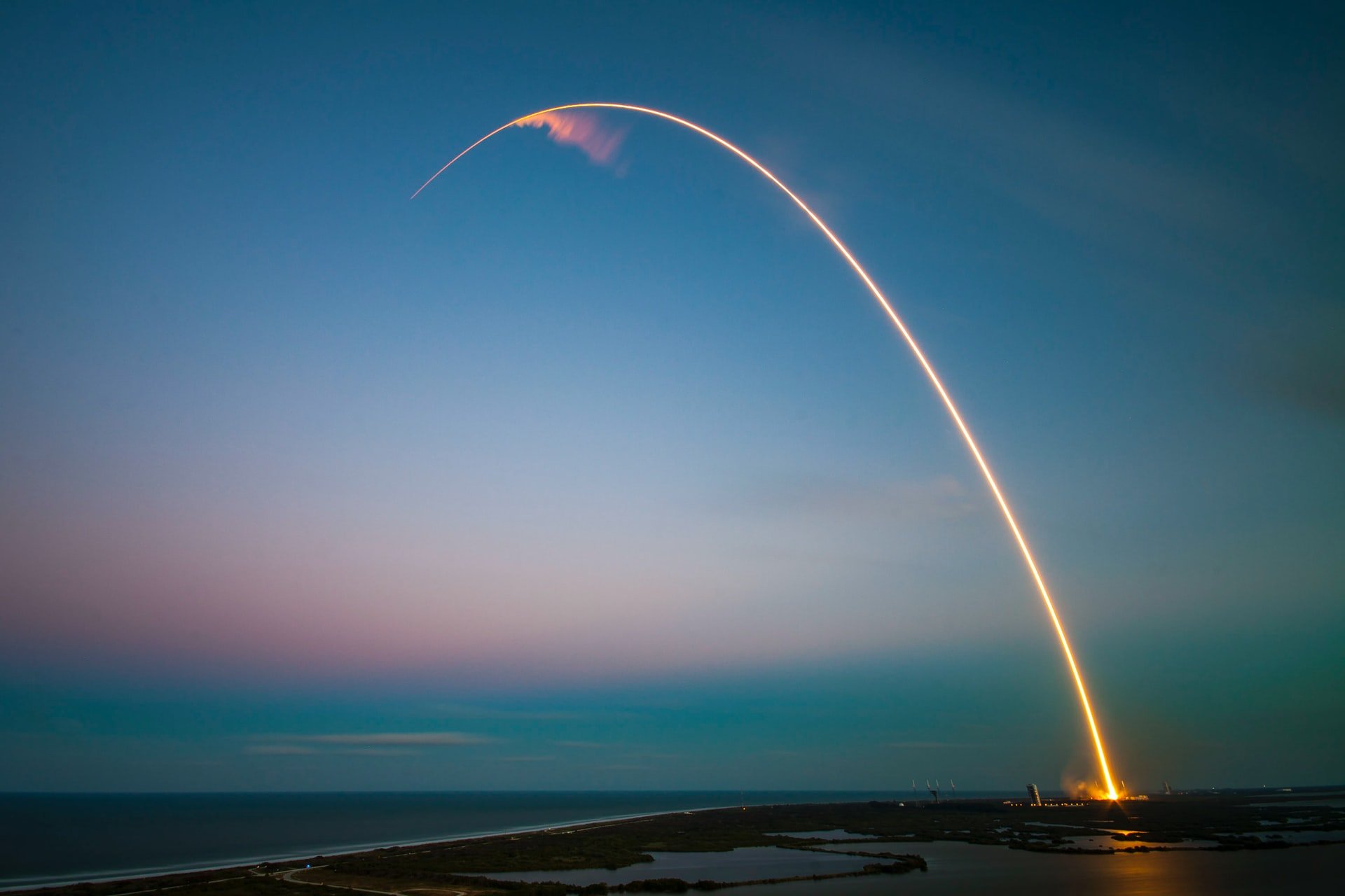 SpaceX launch at Cape Canaveral Air Force Station, United States